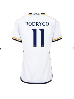Real Madrid Rodrygo Goes #11 Replika Hemmakläder Dam 2023-24 Kortärmad